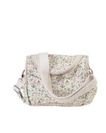 Lancheira Térmica Com Bolsos | Floral Lavanda