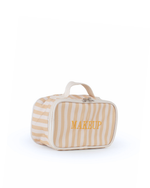 Necessaire Maquiagem | Listrado Amarelo
