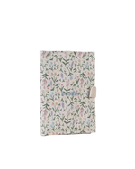 Porta Carteira Vacinação Com Bordado CAROLINA| Floral Lavanda
