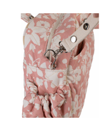 Bolsa Baby |Florzinhas Rose Grande Matelassado + Listrado Amarelo