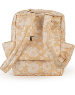 Mochila Adulto |Florzinhas Amarelo Grande Matelassado