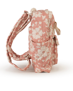 Mochila Adulto |Florzinhas Rose Grande Matelassado