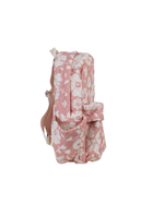 Mochila Kids + Estojo |Florzinhas Rose Grande Matelassado
