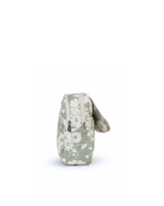 Necessaire 2 Zíperes |Florzinhas Verde Menta Grande Matelassado + Listrado Rose