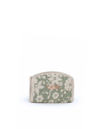 Necessaire Laços |Florzinhas Verde Menta Grande Matelassado