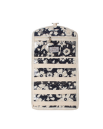 Necessaire Laços |Florzinhas Azul Marinho Grande Matelassado