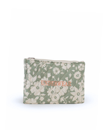 Porta Underwear |Florzinhas Verde Menta Grande Matelassado