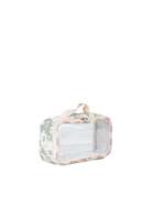 Organizador De Mala | Florzinhas Verde Menta Grande Matelassado + Listrado Rose