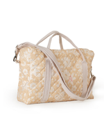 Bolsa Trip |Florzinhas Amarelo Grande Matelassado