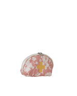 Necessaire Remédios |Florzinhas Rose Grande Matelassado + Listrado Amarelo