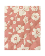 Necessaire Remédios |Florzinhas Rose Grande Matelassado + Listrado Amarelo