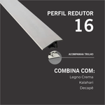 Perfil Redutor Eucafloor Padrão 16 de 90cm para Piso Laminado