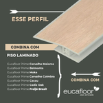 Perfil Redutor Eucafloor Padrão 17 de 180cm para Piso Laminado