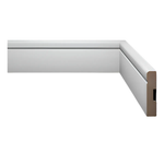 Rodapé Estilo Branco 7cm Barra MAX 2,40 m MDF Estilo Eucafloor