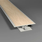 Perfil T Transição Estilo Eucafloor Padrão Cor 17 de 90 cm para Piso Laminado