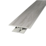 Perfil T Transição Estilo Eucafloor Padrão Cor 02 de 90 cm para Piso Laminado