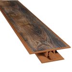 Perfil T Transição Estilo Eucafloor Padrão Cor 19 de 90 cm para Piso Laminado