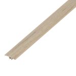Perfil T Transição Estilo Eucafloor Padrão Cor 18 de 180 cm para Piso Laminado