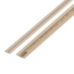 Perfil T Transição Estilo Eucafloor Padrão Cor 18 de 180 cm para Piso Laminado