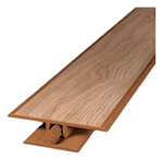 Perfil T Transição Estilo Eucafloor Padrão Cor 10 de 180 cm para Piso Laminado
