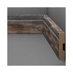 Rodapé Estilo 7cm Amadeirado Eucafloor Padrão 19 Barra com 2,40ML de MDF