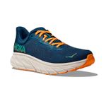 Tênis Hoka Arahi 7 Masculino Azul Marinho+Laranja
