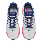 Tênis New Balance Fresh Foam X 1080 V15 Feminino Branco + Rosa Marinho