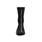 Meia Reebok Perfomance Cano Alto Feminina 35/38 Preto+Verde
