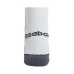 Meia Reebok Perfomance Invisível Feminina 35/38 Branco+Cinza
