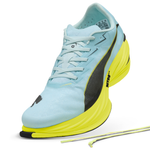 Tênis Puma Fast -R Nitro Elite 3 Feminino Azul Piscina + Amarelo