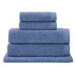 Jogo de Toalhas 05 Peças Buddemeyer Dual Air Cotton Azul