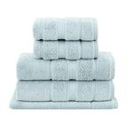 Jogo de Toalhas 05 Peças Buddemeyer Vision Dual Air Cotton Gigante Azul Glacial