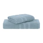 Jogo de Toalhas 02 Peças Buddemeyer Vanilla Extra Soft Gigante Azul