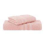 Jogo de Toalhas 02 Peças Buddemeyer Vanilla Extra Soft Gigante Rosa Velvet