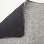 Tapete Ocean Passadeira Cozinha Cama Corredor 46x180 Cinza