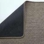 Tapete Ocean Porta Banheiro Geladeira 46x76 Marrom e Preto