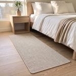 Tapete Ocean Passadeira Cozinha Cama Corredor 46x180 Bege