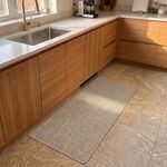 Tapete Ocean Porta Banheiro Geladeira 46x76 Bege