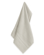 Toalha de Rosto Karsten Nuvia Cinza Platina 48x70cm