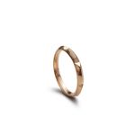 Anel Small Facette | Small Facette Ring  18k Gold