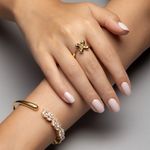 Anel Bloom - Banho Ouro 18k |  Bloom Ring - 18k Gold Plating