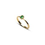 Anel Framed  | Framed Ring - Emerald 