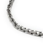 Colar Côncavo - Banho Ródio Branco | Concavo Necklace - White Rodium Plating