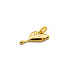 Pendente Falling Hearts - Banho Ouro 18k | Falling Hearts Pendant - 18k Gold Plating