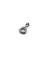 Pendente Framed Triangular Quartzo  P | Framed Triangular Quartz Pendant - Small