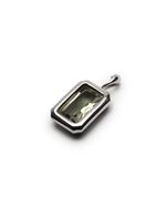 Pendente Framed Prasiolita | Framed Prasiolite Pendant