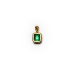 Pendente Framed Ouro 18k e Esmeralda