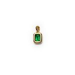 Pendente Framed Ouro 18k e Esmeralda