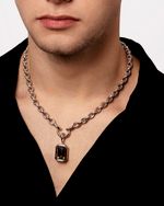 Pendente Framed Quartzo Fumê | Framed Smoky Quartz Pendant