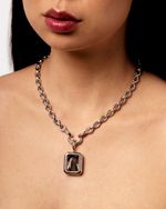 Pendente Framed Quartzo Fumê | Framed Smoky Quartz Pendant